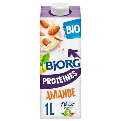 Bjorg Lait d'Amande Protéines Boisson Végétale Bio, 1L