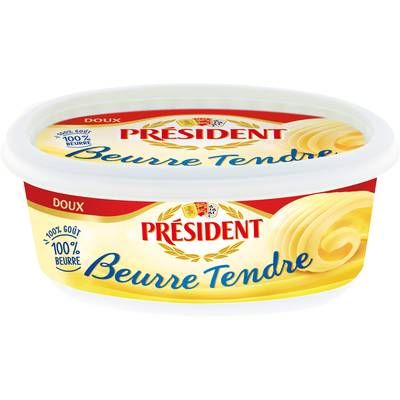 Président Beurrier tendre doux, 250g