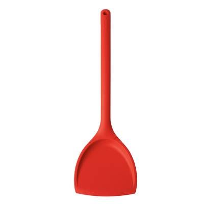 Mastrad Spatule wok tout silicone rouge