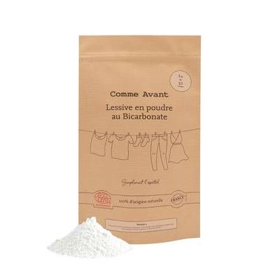 Comme Avant Lessive en poudre au bicarbonate, 1kg