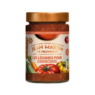 Jean Martin de Provence Légumes cuisinés pour couscous, 520g