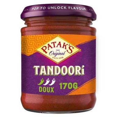 Patak's Original Pâte de Curry Tandoori Doux, 165g