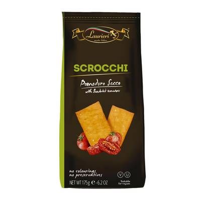 Laurieri Scrocchi à la tomate séchée, 175g