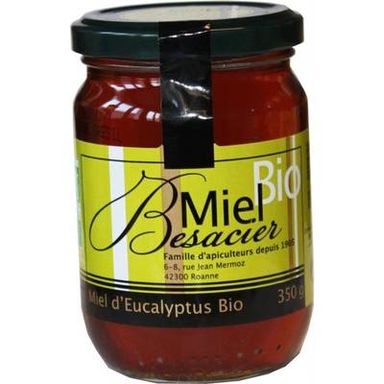 Miel Besacier Miel d'eucalyptus biologique, 350g