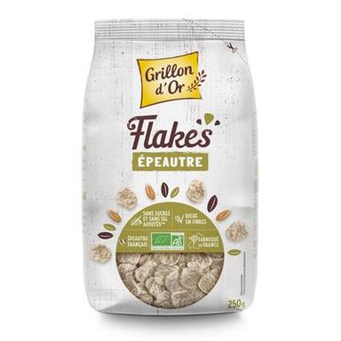 Grillon Or Flakes à l'Epeautre BIO, 250g