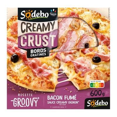 Sodebo Pizza Crust Groovy Bacon Fumé, 580g