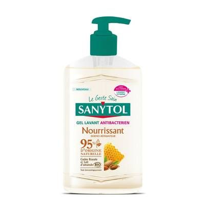 Sanytol Gel lavant Antibactérien Nourrissant, 250ml