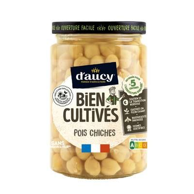 D'aucy Pois chiches Bien Cultivés, 250g