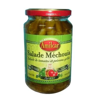 Amilcar Salade Méchouia douce - Tomates, Poivrons grillés, 350g