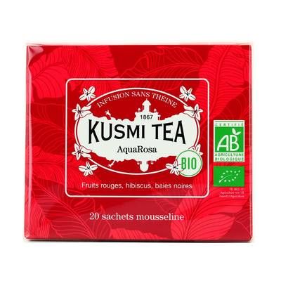 Kusmi Tea Infusion AquaRosa Bio, 20 sachets