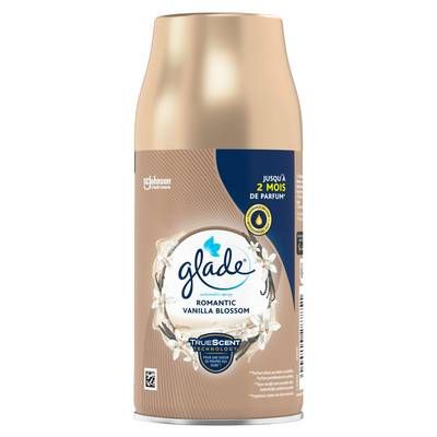Glade Désodorisant Recharge Vanille Romantique et Huiles essentielles, 269ml
