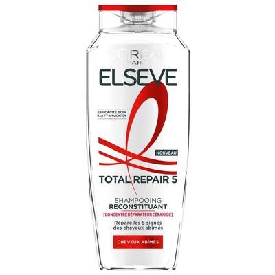 Elsève Shampooing Total Repair 5 Reconstituant, 250ml
