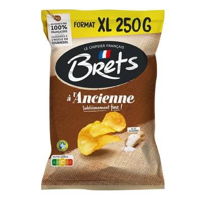 Bret's Chips Sel de Guérande, 250g