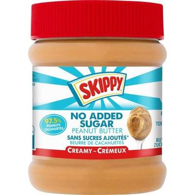 Skippy Beurre de Cacahuètes Crémeux Sans Sucres Ajoutés, 340g
