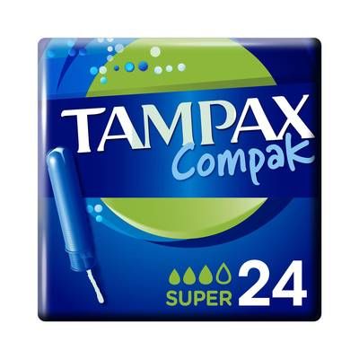 Tampax Tampons compak super, 24 Tampons