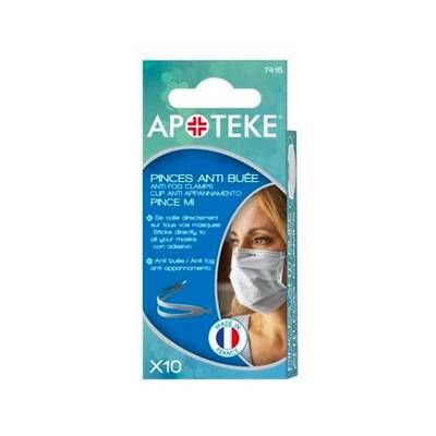 Apoteke Pince anti-buée, 10 pièces
