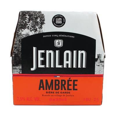 Jenlain Bière ambrée 7.5°, 6x25cl