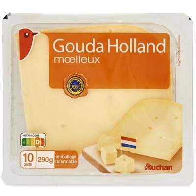 Auchan Gouda Holland moelleux IGP, 290g