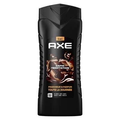 Axe Gel douche Homme Corps Cheveux Visage 5-en-1, 400ml