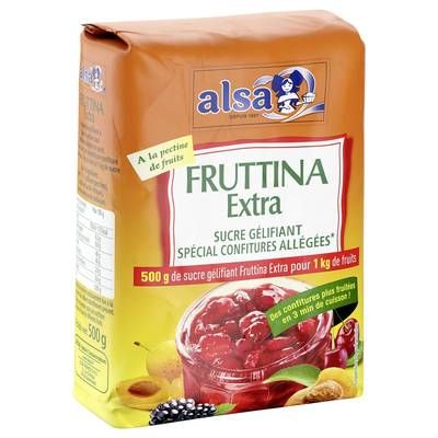 Alsa Fruttina extra sucre gélifiant - Sucre à confiture, 500g