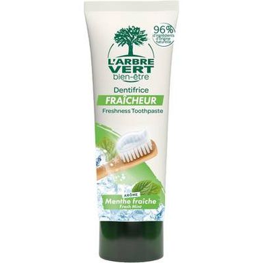 L'Arbre Vert Bien-Etre Dentifrice fraîcheur à l'extrait de menthe, 75ml