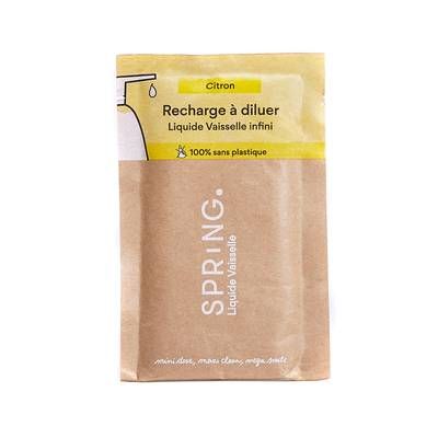 Spring Recharge liquide vaisselle Citron, 50g