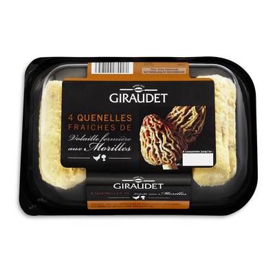 Giraudet Quenelles de Volaille aux Morilles, 4x80g