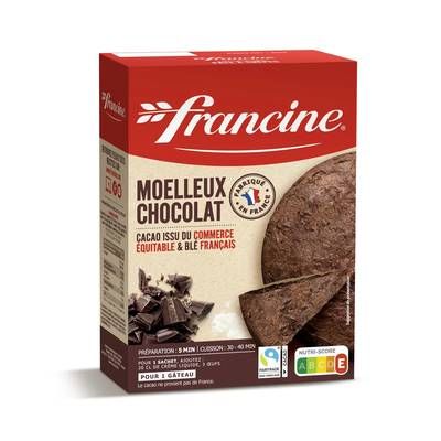 Francine Préparation pour Moelleux Chocolat, 415g