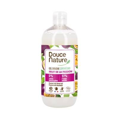 Douce Nature Gel douche Fruit de la Passion Cosmébio, 500ml