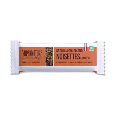 Super Nature Barre de Granola BIO Noisettes, 40g