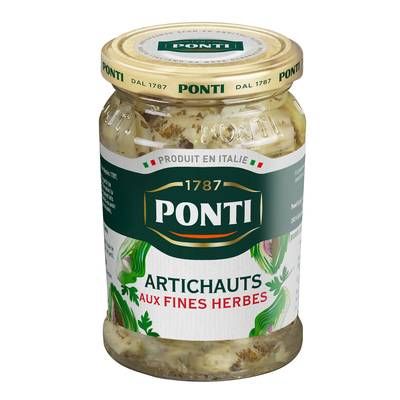 Ponti Artichauts aux fines herbes à l'huile, 280g