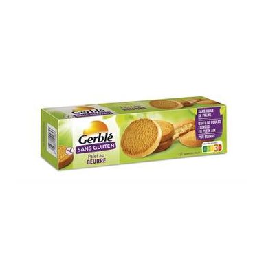 Gerblé Sans Gluten 12 Palets au Beurre sans Gluten, 175g