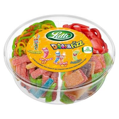 Lutti Tubo dooo fizz, 450g