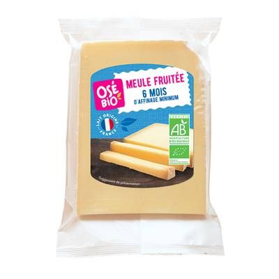 Osé Bio Meule fruitée bio affinage 6 mois, 200g