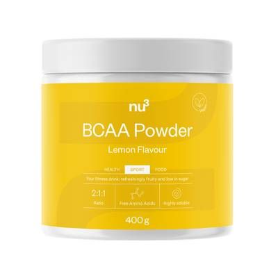 NU3 BCAA Citron - Acide Aminé en poudre, 400g