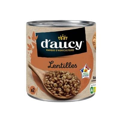 D'aucy Lentilles cuisinées, 265g