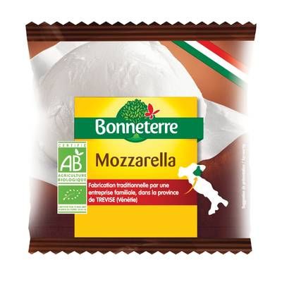 Bonneterre Mozzarella bio, 125g