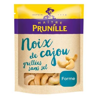 Maitre Prunille Noix de Cajou Grillées Sans Sel, 200g
