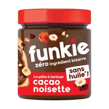 Funkie Pâte à Tartiner Cacao Noisettes Bio, 200g