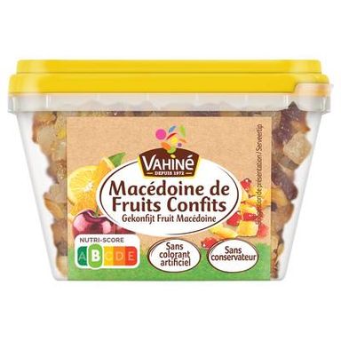 Vahine Macédoine de fruits confits, 150g