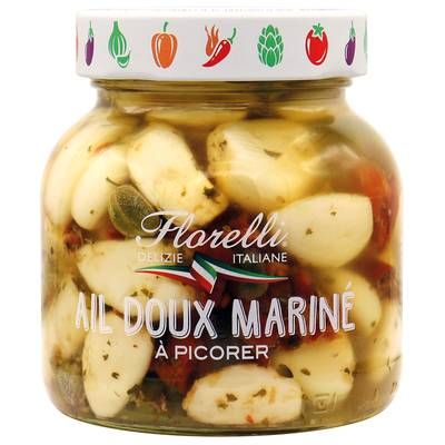 Florelli Ail Doux Mariné aux herbes aromatiques à picorer, 300g