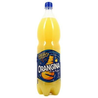 Orangina Soda à l'Orange avec sa Pulpe, 1,5L