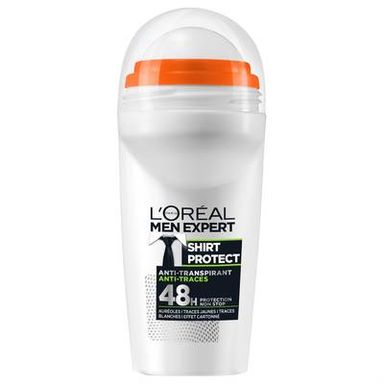 L'Oréal Men Expert Déodorant bille 48h shirt protect anti-traces, 50ml