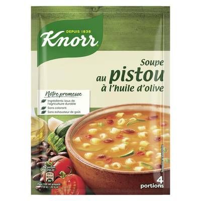 Knorr Soupe au Pistou à l'huile d'olive déshydratée, 80g
