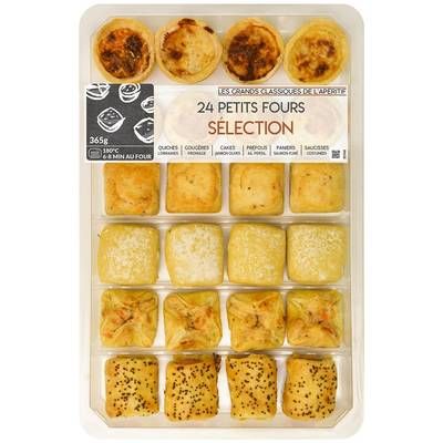 Mix Buffet Petits Fours Sélection, 24 pièces - 365g