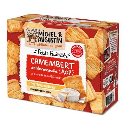 Michel et Augustin Feuilletés Camembert, 80g