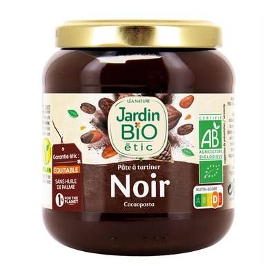 Jardin Bio Etic Pâte à tartiner Noir Bio, 350g