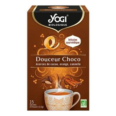 Yogi Infusion Douceur Choco Bio - 15 sachets, 30g