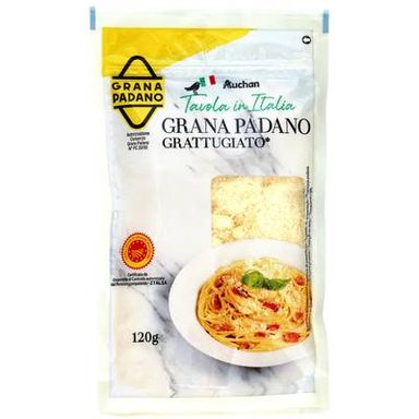 Auchan Tavola In Italia Grana Padano  AOP, 120g