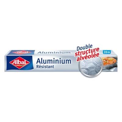Albal Aluminium renforcé, 20 m
